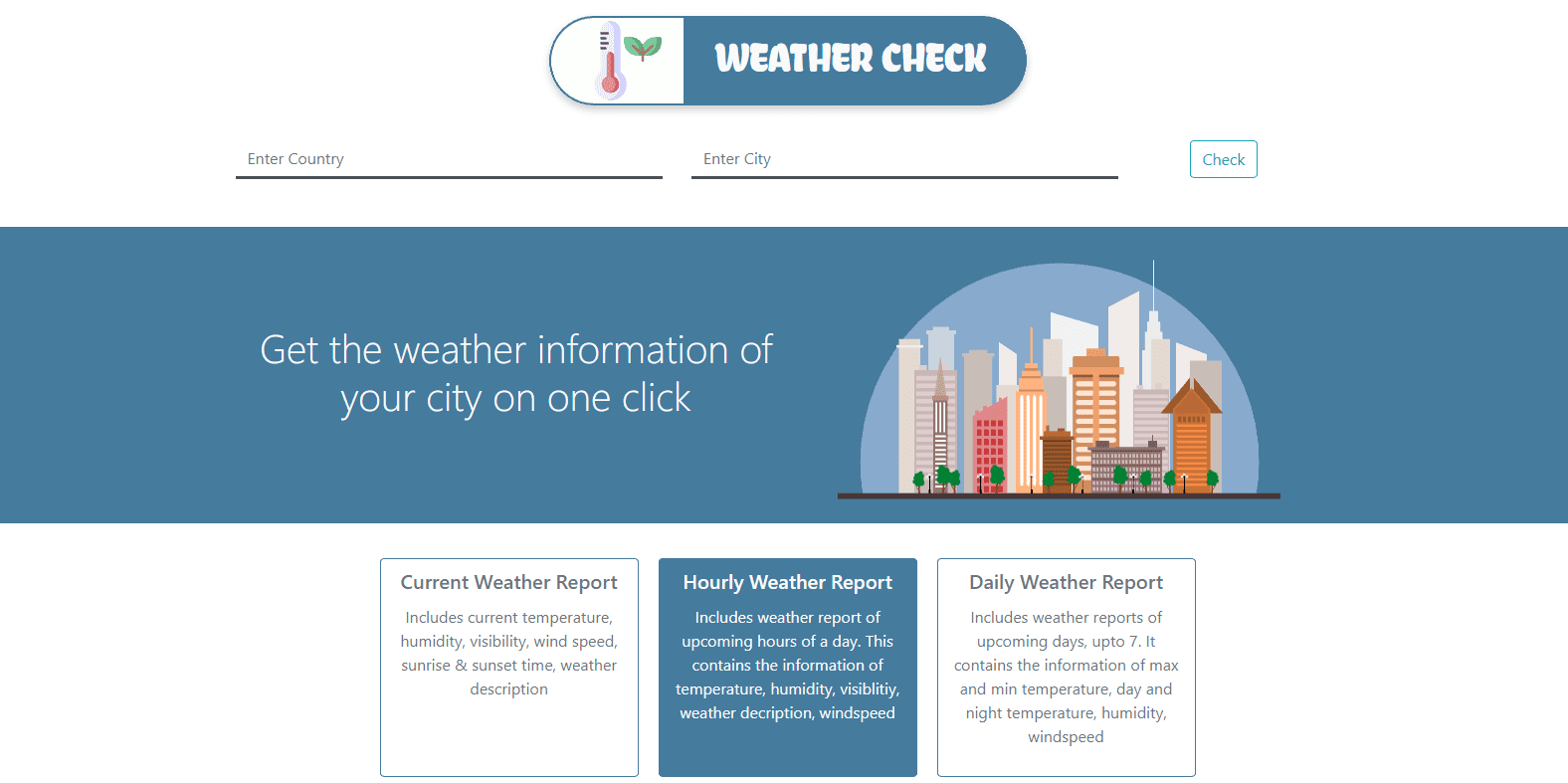 Weather Check